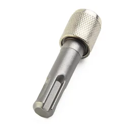 1pc SDS Socket Adapter 1/4 Hex Shank Screwdriver Holder Drill Bit Adapter Converter 60.6*10mm For Hammers Impact Drill Bit Metal