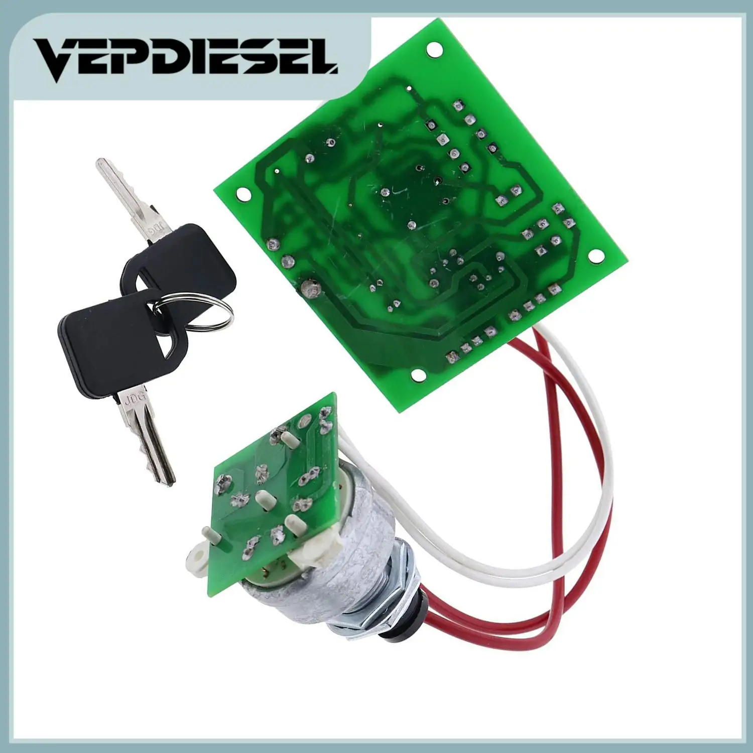 

AM136681 AM115471 AM120819 AM118981 Ignition Switch Module W/Keys For John Deere 415 425 445 455 Serial Car Replacement Part