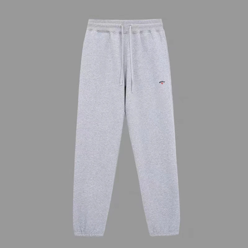 Classic Cross Embroidery Logo NOAH Sweatpants Men Women Casual Track Pants Fleece Jogger Trousers