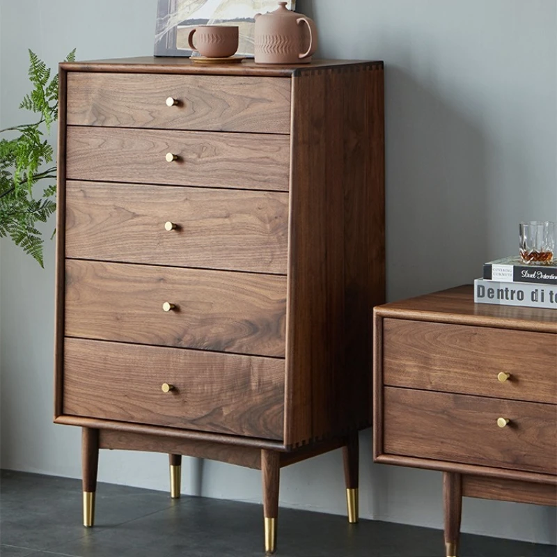 

Home Minimalist Chest Of Drawers Japanese Corner Raw Wood Storage Locker Luxury Niche Muebles Para Hogar Living Room Cabinets