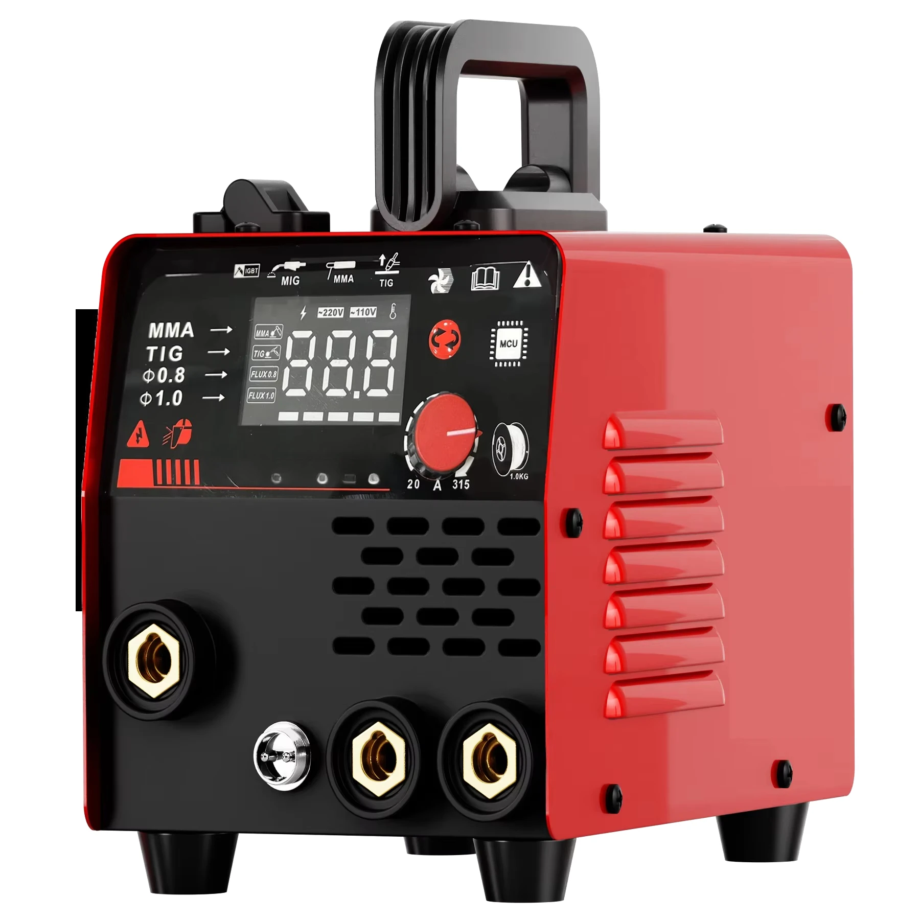 220V Manual Welding Machine Mig MMA TIG 3-in-1 Welding Machine NBC-315 Argon Arc Welding Machine