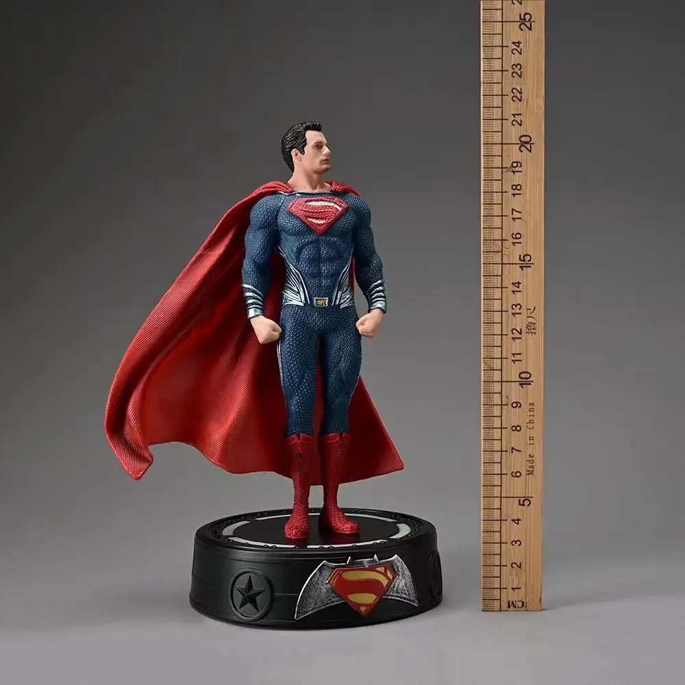 Justice League DC Statue Superman Batman Reloaded Wonder Woman Luminous Base Figure Model Ornament Decoration Gift