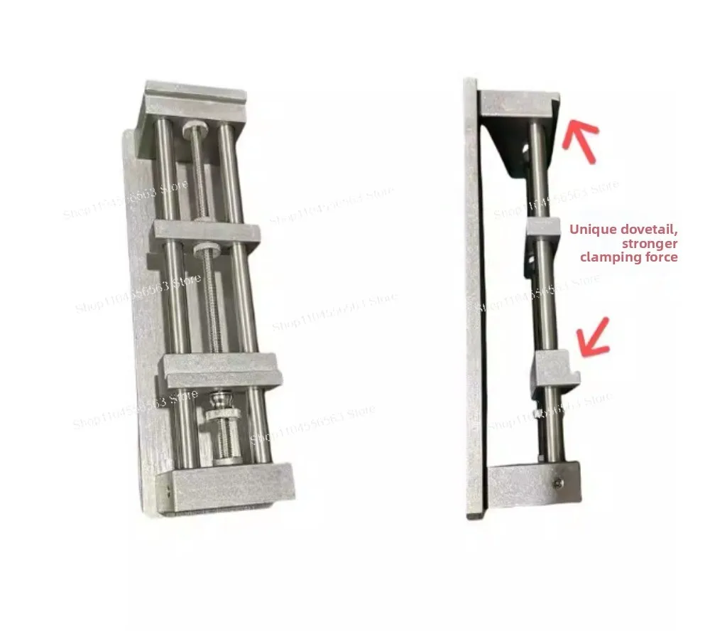 

304 Stainless Steel Whetstone Holder Heavy Duty Sharpening Stone Bracket with Dovetail Jaw for DIY Knife Sharpening Tool