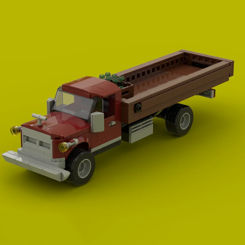 Moc blocos de construção caminhão urbano modelo tecnologia tijolos montagem férias campeão velocidade carros construstion presentes brinquedo presentes