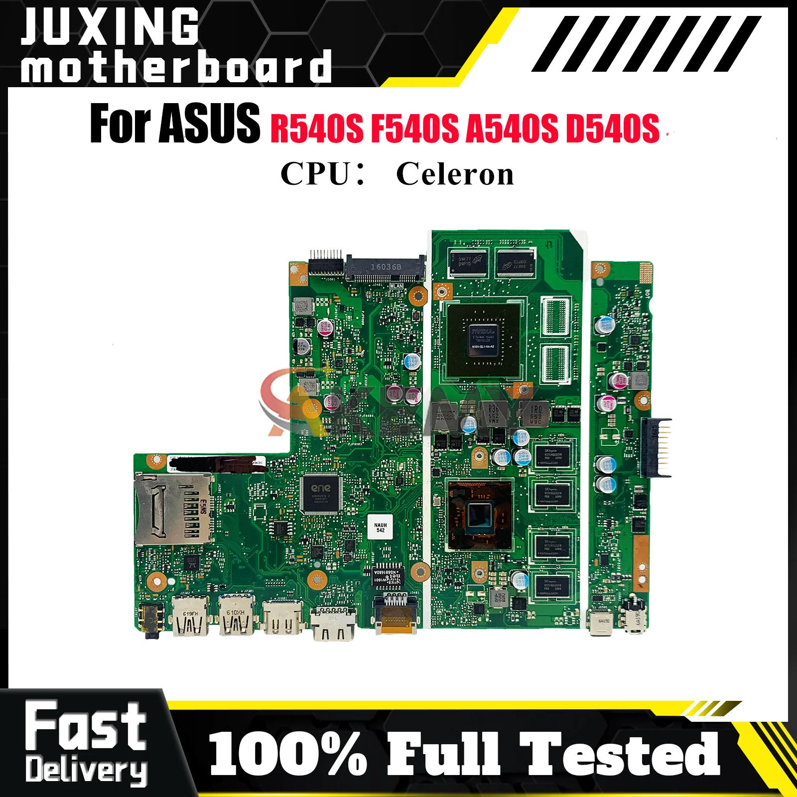 

X540SC Материнская плата для ноутбука ASUS VivoBook X540S F540S X540SC D540S R540S A540S Материнская плата с процессором Celeron 100% тесты OK stk