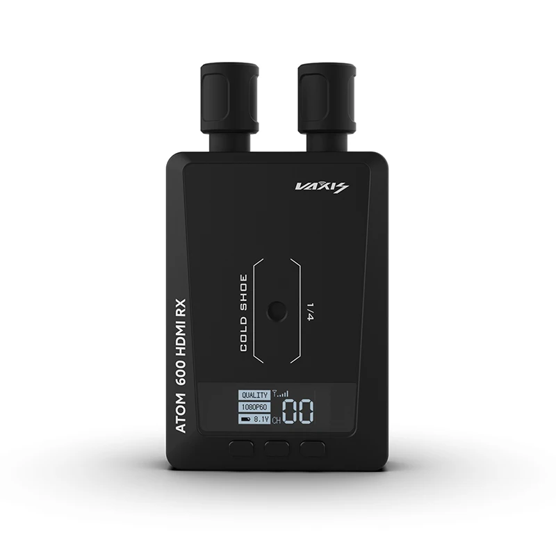 VAXIS Wireless image transmission atom 600   real-time monitoring of the transmission device