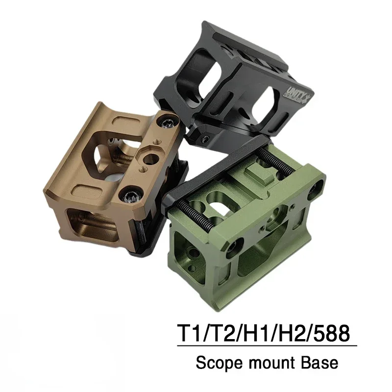 2024 Nuovo YR271 UNITÀ Veloce Riser Mount Per Tattico Airsoft T2 ROMEO5 Red Dot Sight Scope Staffa di Innalzamento Universale