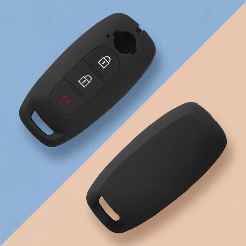 سيليكون سيارة عن بعد غطاء حامي حامل غطاء الملحقات لنيسان X-trail T33 ركلات قاشقاي J12 Juke Teana Altima Ariya #5