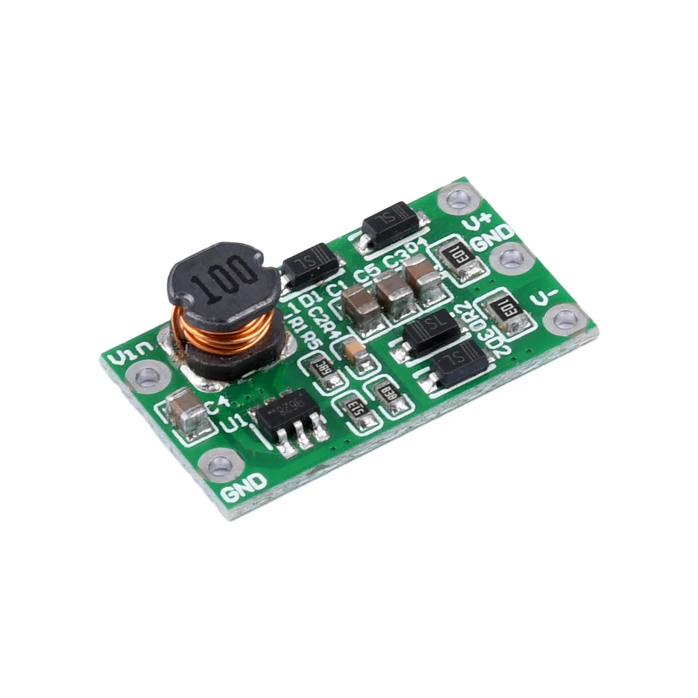 DC-DC Step-Up Positive Voltage Negative Voltage Module DC-DC 3-15V To ±5V±12V 100MA To Positive And Negative Power Supply