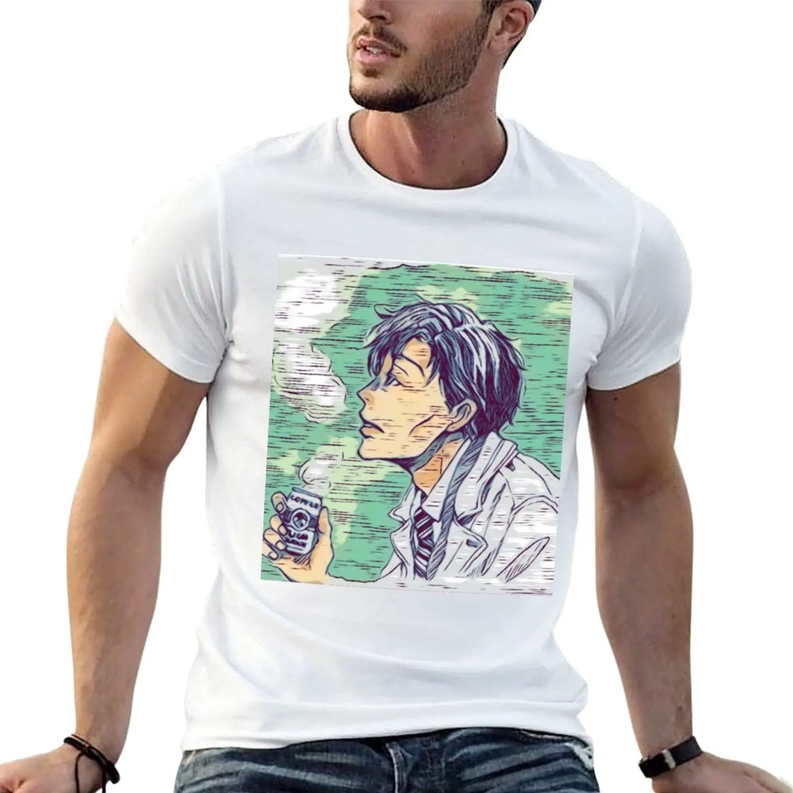 

3-Gatsu no Lion|March Comes In Like a Lion - Kai Shimada (Sketch) T-Shirt t shirts cotton 100% g man t shirts for men T-Shirt