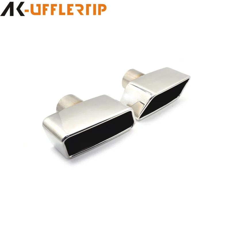 

Suitable for BMW 5 Series Upgraded and Modified Square Exhaust Pipe Stainless Steel Tail Throat Tail Nozzle Stainless Steel Sile