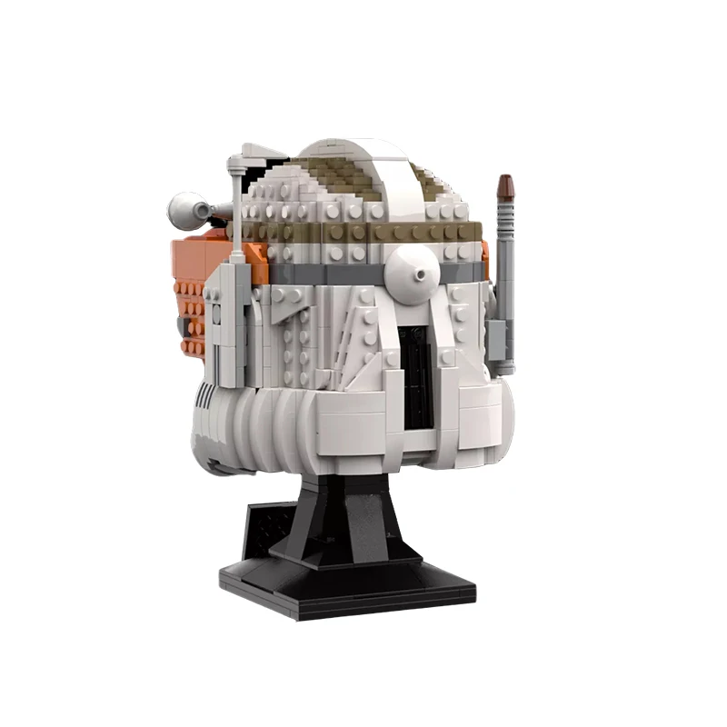 コマンダー・コーディ ヘルメット MOC ブロック、スペースウォーズ クローン・トルーパー CC-2224 アーマー、212大隊 大人向けファン向け