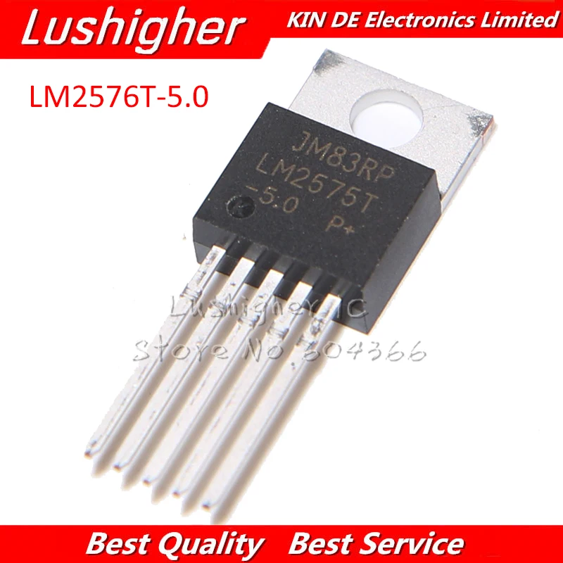 

100PCS LM2576T-5.0 TO220 LM2576T 5V LM2576 TO-220-5