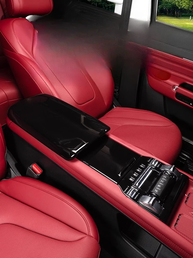 

For GWM Tank 300 2025 Central Control Gear Shift Panel Cover Armrest Box Cover Rear Air Outlet Protective Sticker Accessories