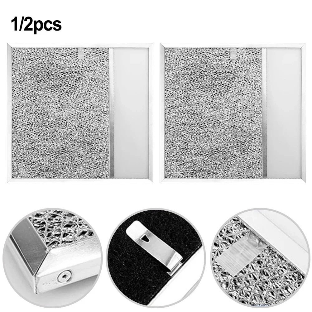 1/2pcs Filter For Broan R610045 R610050 SR610045 For 883093 Home Improvement Aluminum Range Hood Filter Replacement Parts