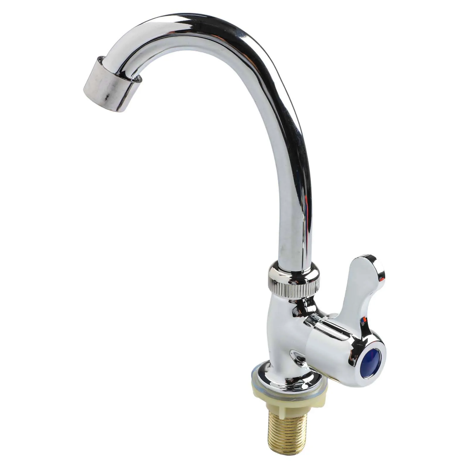 Plastic Steel Cold Water Tap for Kitchen Purifier Units with Single Lever Operation and Resistance to and Wear