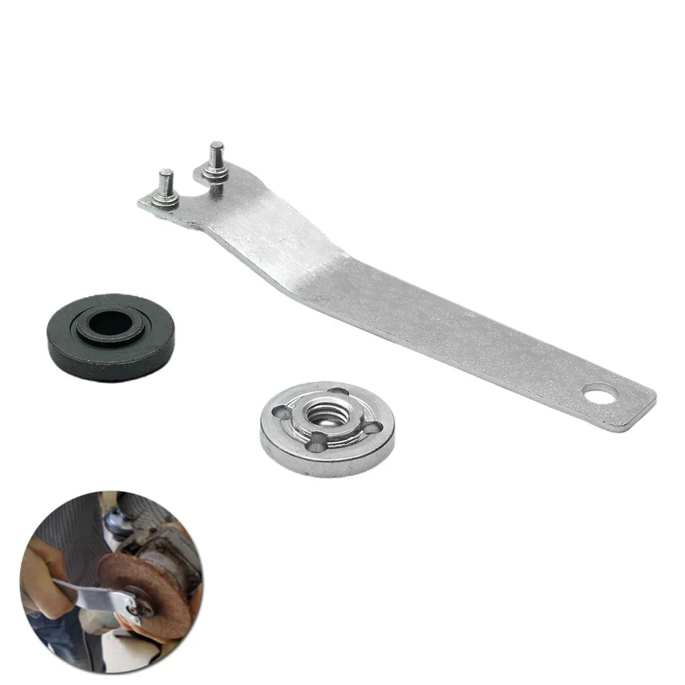 Multi-function Angle Grinder Flange Spanner Wrench Kit For Grinders Accessories With Wrench Outer Lock Nut For Grinding Wheel