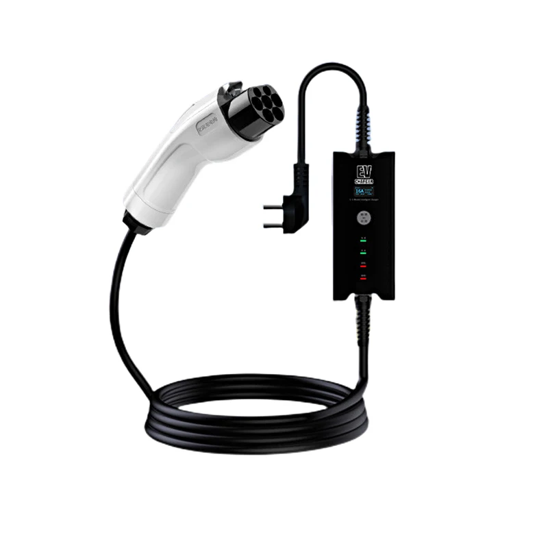 

Type 2 UK US Plug 16A Portable EV Charger Cable for Electric Car EV Fast Charger Station