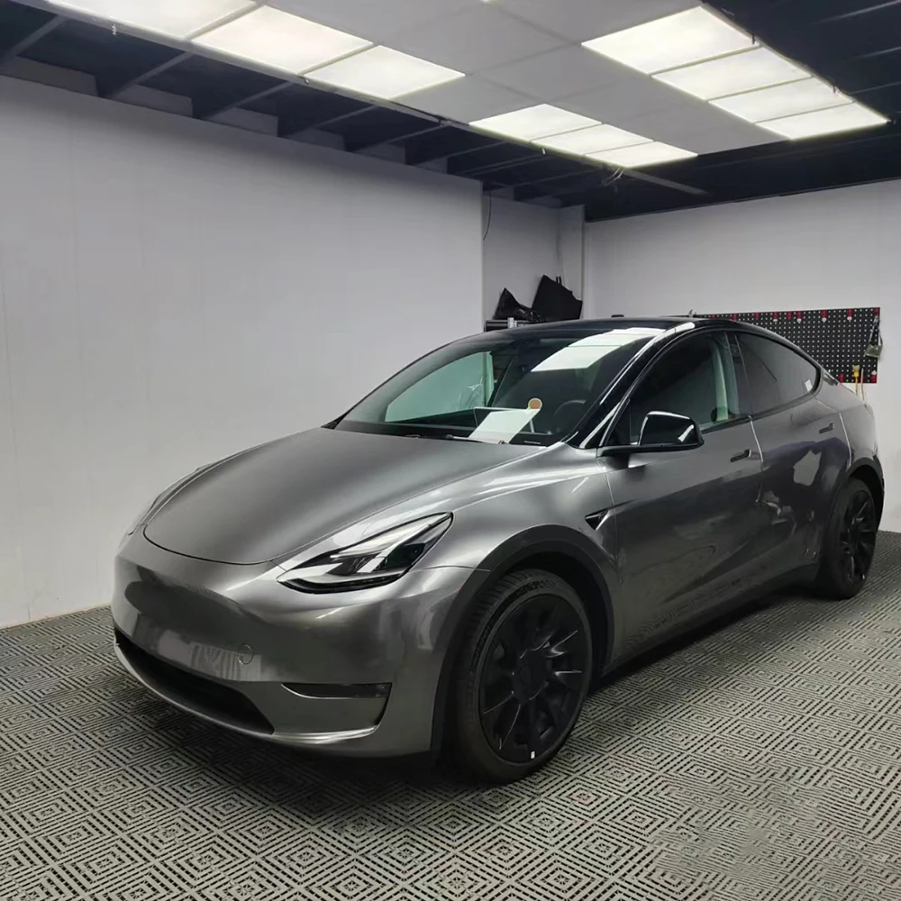 Wrapmaster Auto Paint Protective Film Car Wrap Vinyl Liquid Agate Grey PET Liner 5M/10M/18M Dropship