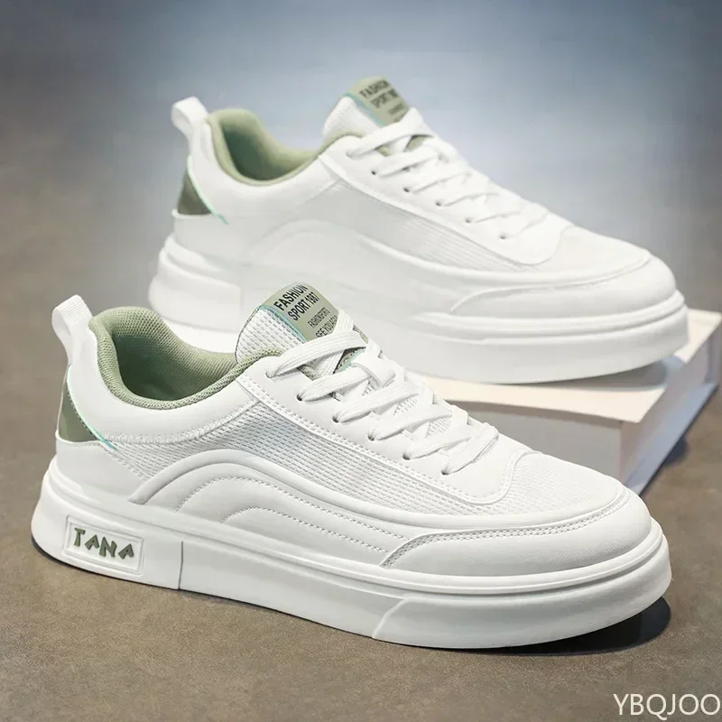 

Мужская спортивная обувь, новинка весны 2024, повседневная дышащая обувь для доски, мужская модная обувь, удобные кроссовки, туфли на платформе