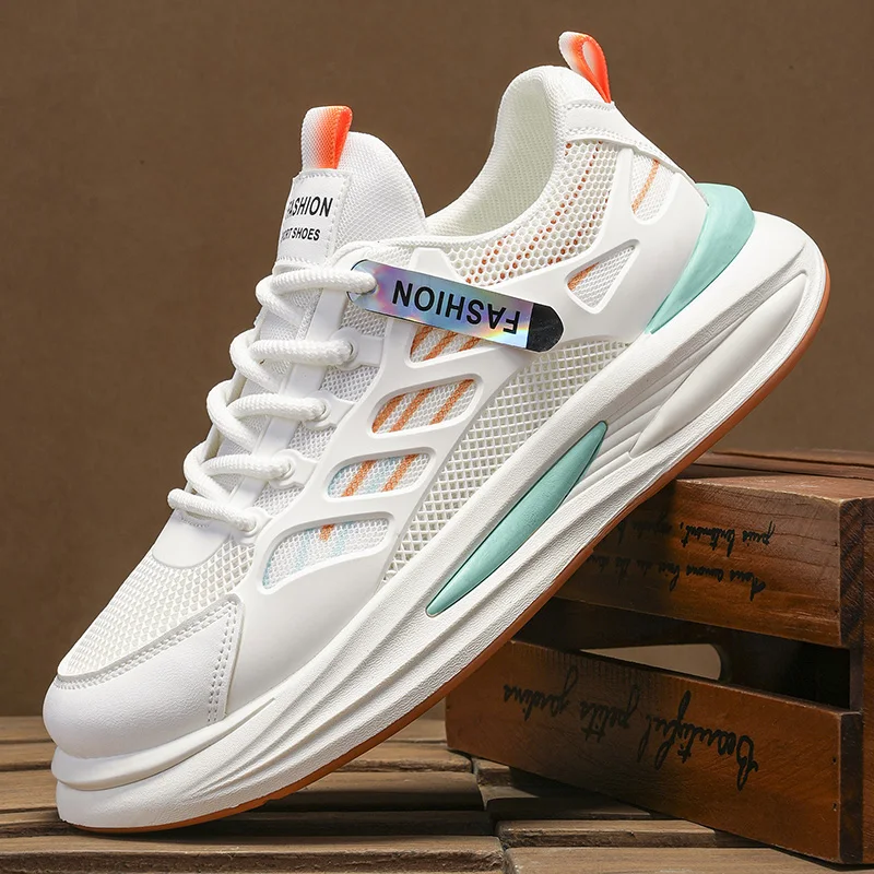 

Minimalist Men Sport Shoes Summer Air-permeable Mesh Flat Soft Sole Anti-slip Casual Outdoor Footwear for Men