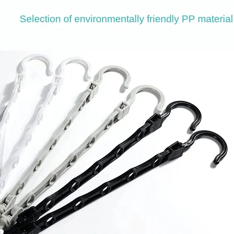 Sturdy Hanger Organizer Plastic Space Saving Hanger Smart Magic Clothes Hanger for Dorm Closet Storage Bedroom Essentials