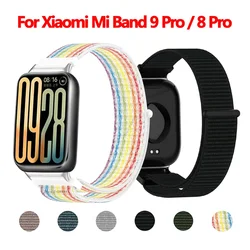 Nylon Loop Strap for Xiaomi Mi Band 9 Pro Smart Band Sport Strap Wristband for Redmi Watch 4 Smart watch Bracelet Accessories
