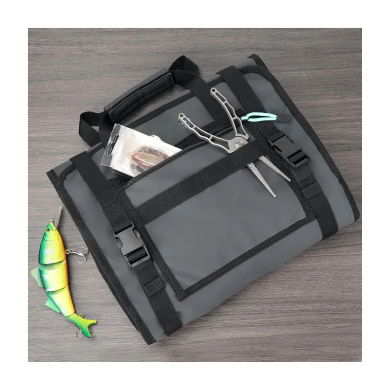 

Хит продаж: Сумка для рыболовных приманок с 5 отделениями, прозрачная, из ПВХ, портативная, складная, для хранения мягких приманок, для рыболовов