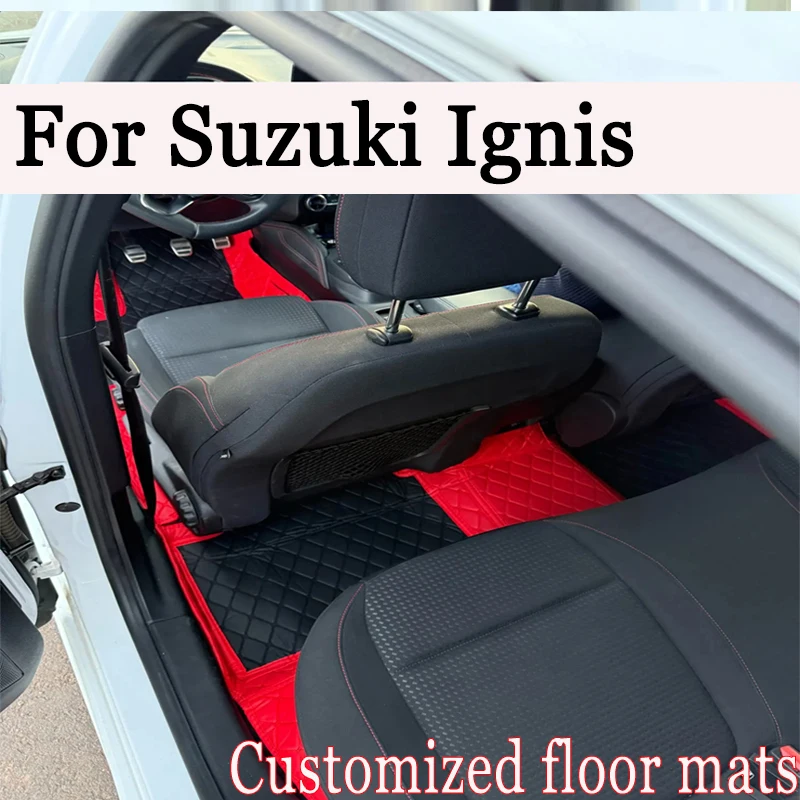 

Автомобильные коврики для Suzuki Ignis 2022 2021 2020 2019 2018 2017, ковры, аксессуары для стайлинга на заказ, внутренняя крышка, запасная часть