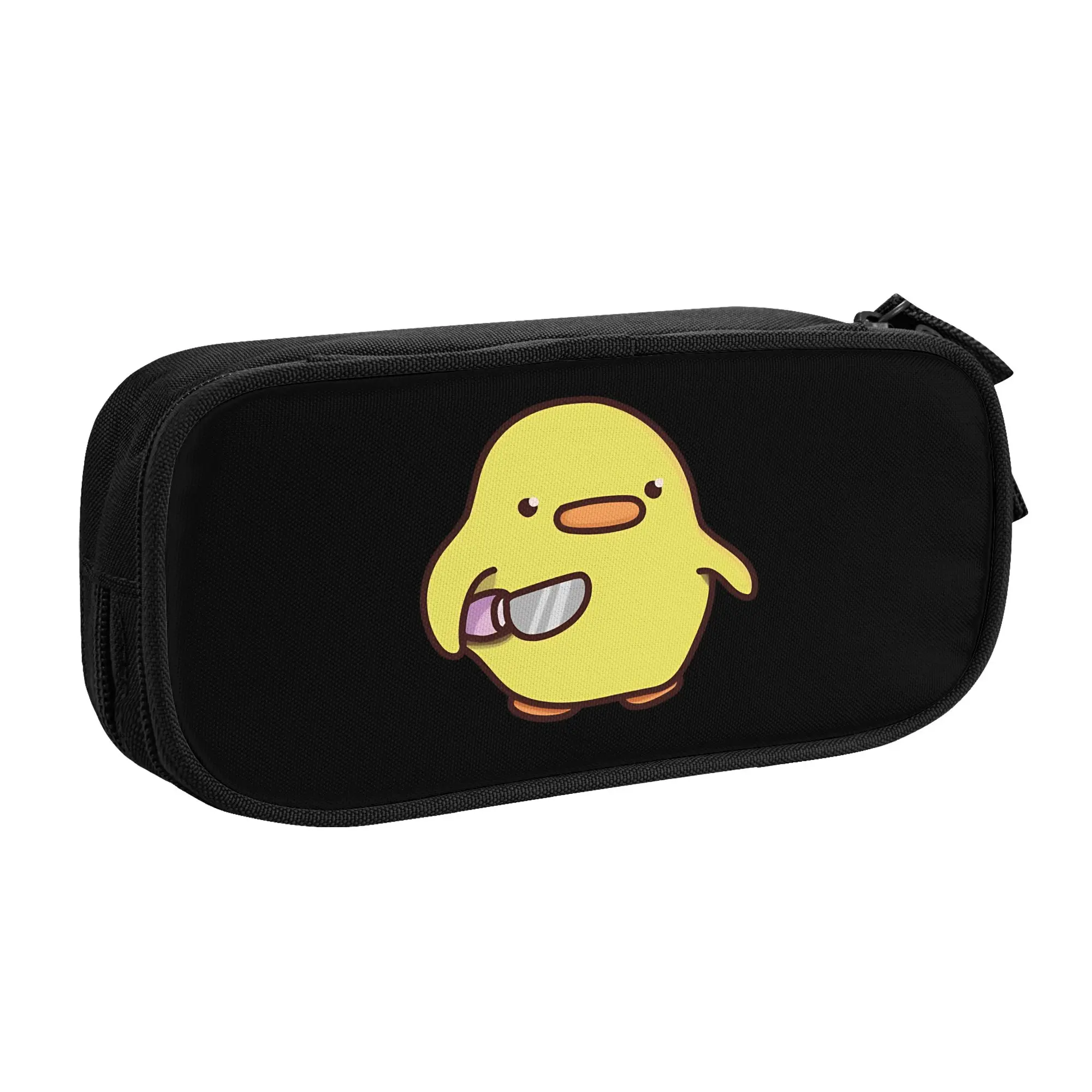 estojo-de-lapis-meme-pato-com-faca-porta-canetas-divertido-e-fofo-de-desenho-animado-bolsa-para-meninas-e-meninos-grande-capacidade-presentes-de-escritorio-estojos-de-lapis