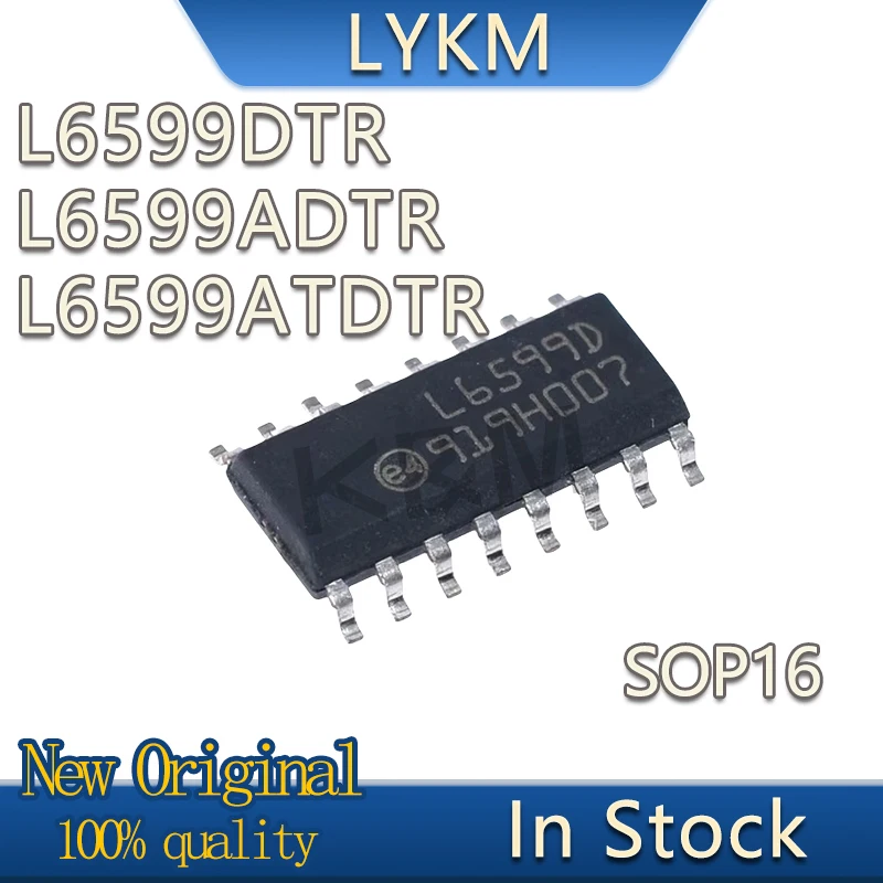 5-10/PCS New Original L6599ATDTR    L6599D L6599AD L6599ATD SOP16 Liquid crystal power supply chip In Stock