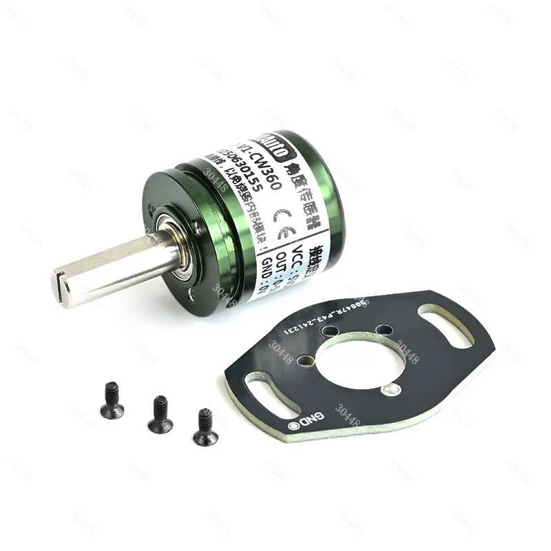 Non-Contact Rotary Angle Sensor P3022-V1 0-360° Full Rotation 0-5V Output