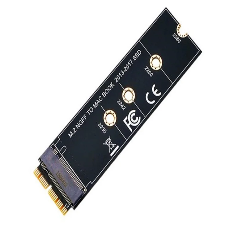NVMe M.2 SSD Adapter for 2013 2014 2015 Air Pro - High-Speed Solid State Drive Compatible with Select Apple Models