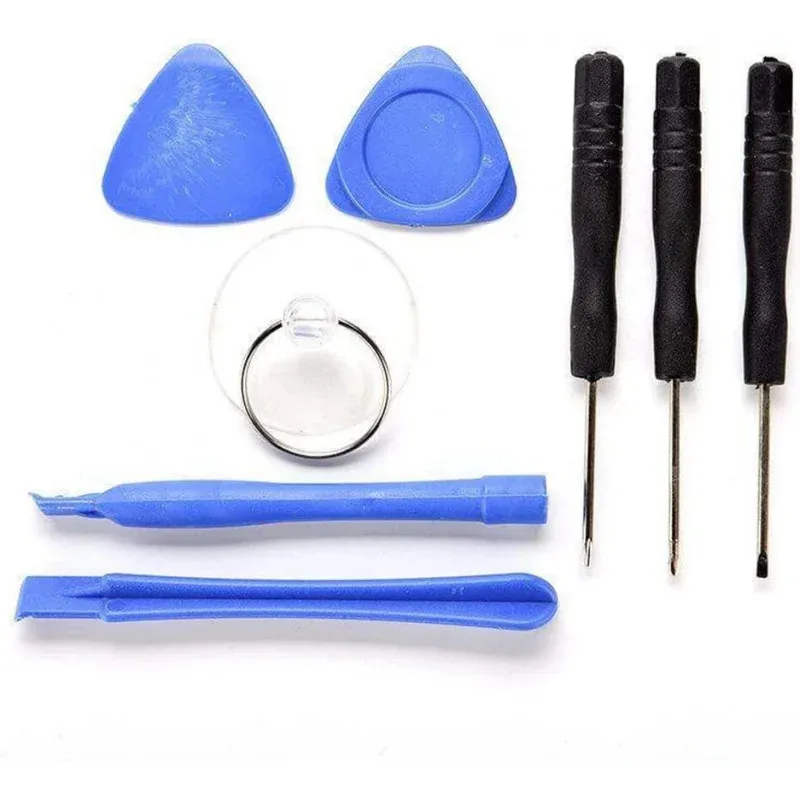 No en stock. fuera de Stoock... Herramienta profesional de reparación de teléfonos móviles 8 en 1, destornillador con ventosa, herramienta de palanca de apertura, Kit de herramientas de apertura