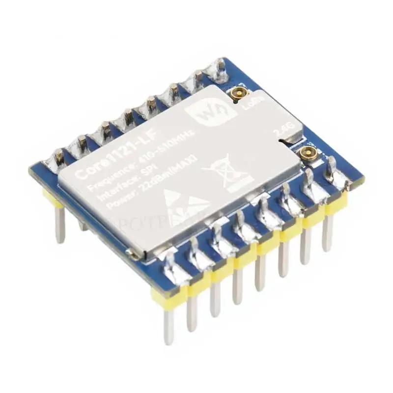 Core1121 LoRa LR1121 HF LF SPI Dual-Band Module For Sub-GHz and 2.4GHz