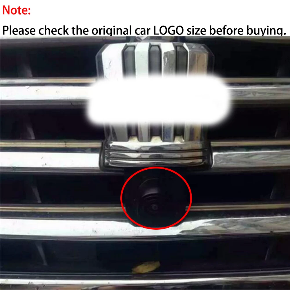 ZJCGO Car Front View LOGO Parking Camera Night Vision for Toyota Crown 13 Mk13 S200 2008 2009 2010 2011 2012