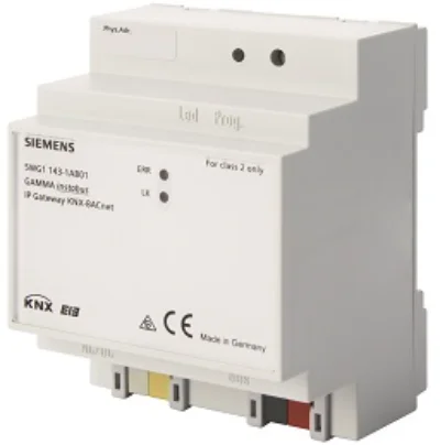 Knx/Eib 5WG11431AB01 N143 Knx/Bacnet Gateway Intelligente Gebouw Module Smart Hotel Systeem Knx Smart Home Systeem