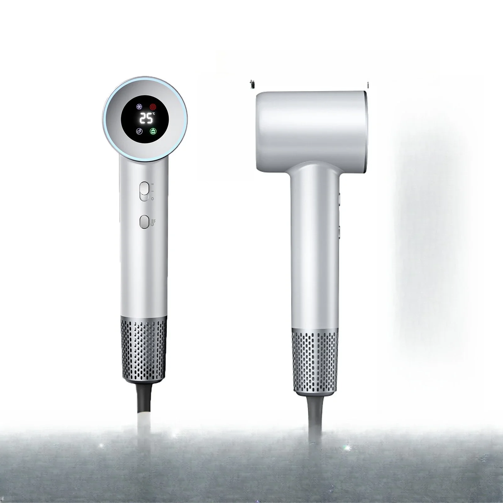 

High-speed hair dryer household screen display high-speed hair dryer negative ion hair care dormitory hair dryer