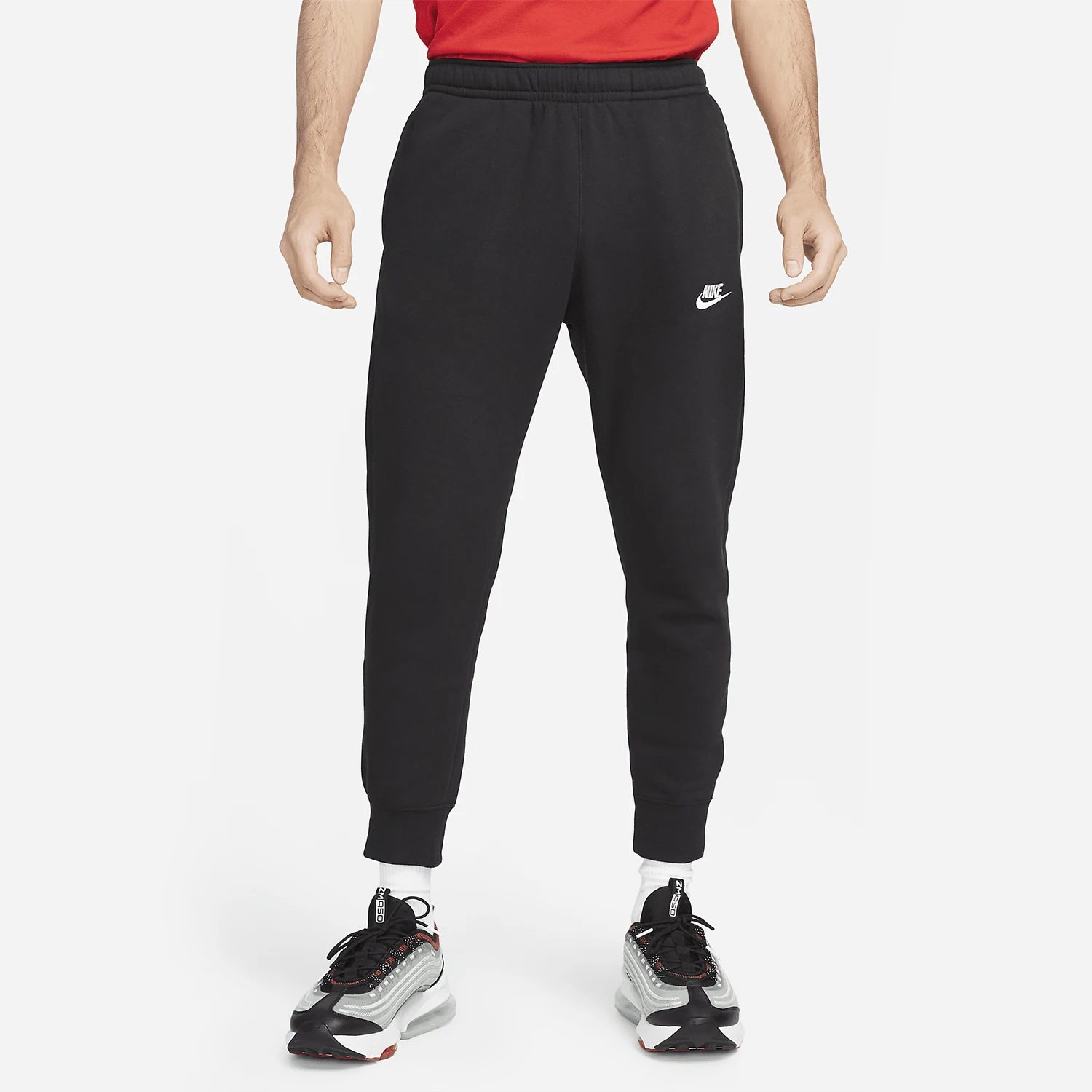 

Оригинальные мужские флисовые брюки Nike SPORTSWEAR CLUB FLEECE с манжетами BV2672