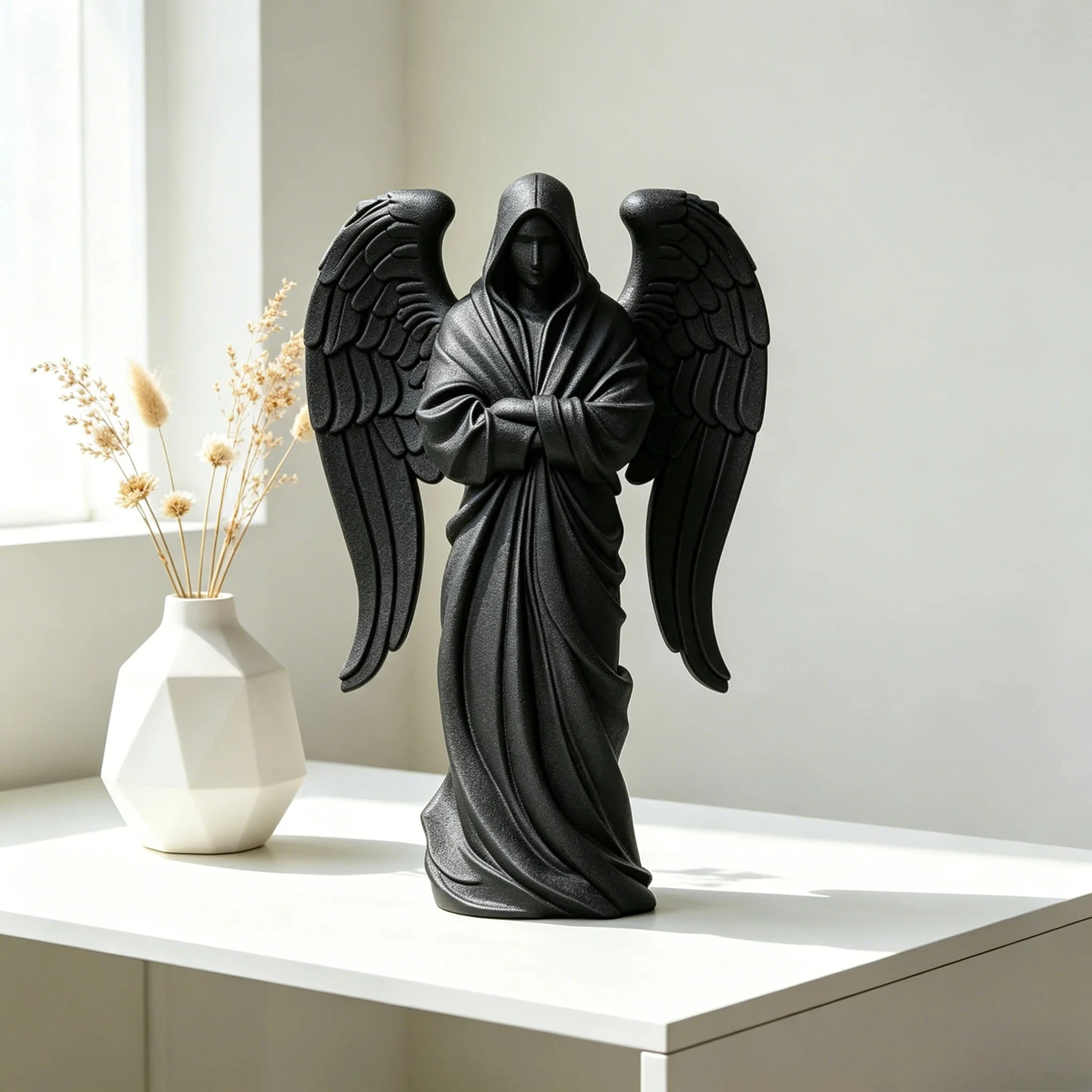 Estátua de Anjo Guardião com C - 3D Printing Table avaliação e preço