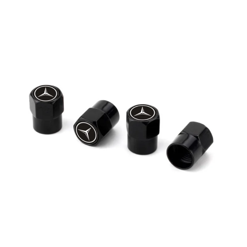 Car Tire Valve caps Emblem metal Cap Case For Mercedes Benz B/C/E/S Class A Class C200L GLC GLE CLA  accessories Car Styling image 5