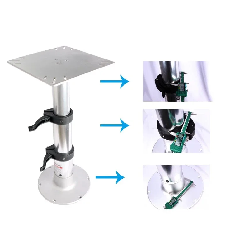 Suporte de mesa de 3 estágios (HT-M04) Perna pneumática Pernas telescópicas de energia aérea Pernas de elevação RV