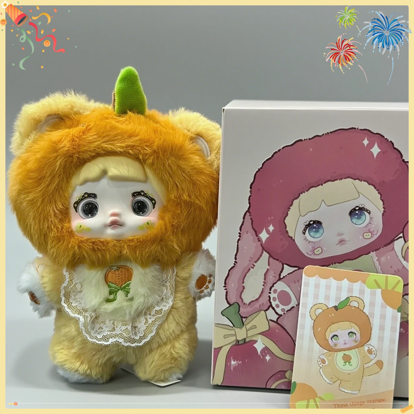 

*-*Generation Interesting Fruits Series Vinyl Blind Box Figure Cute Doll Backpack Pendant Decor-*-