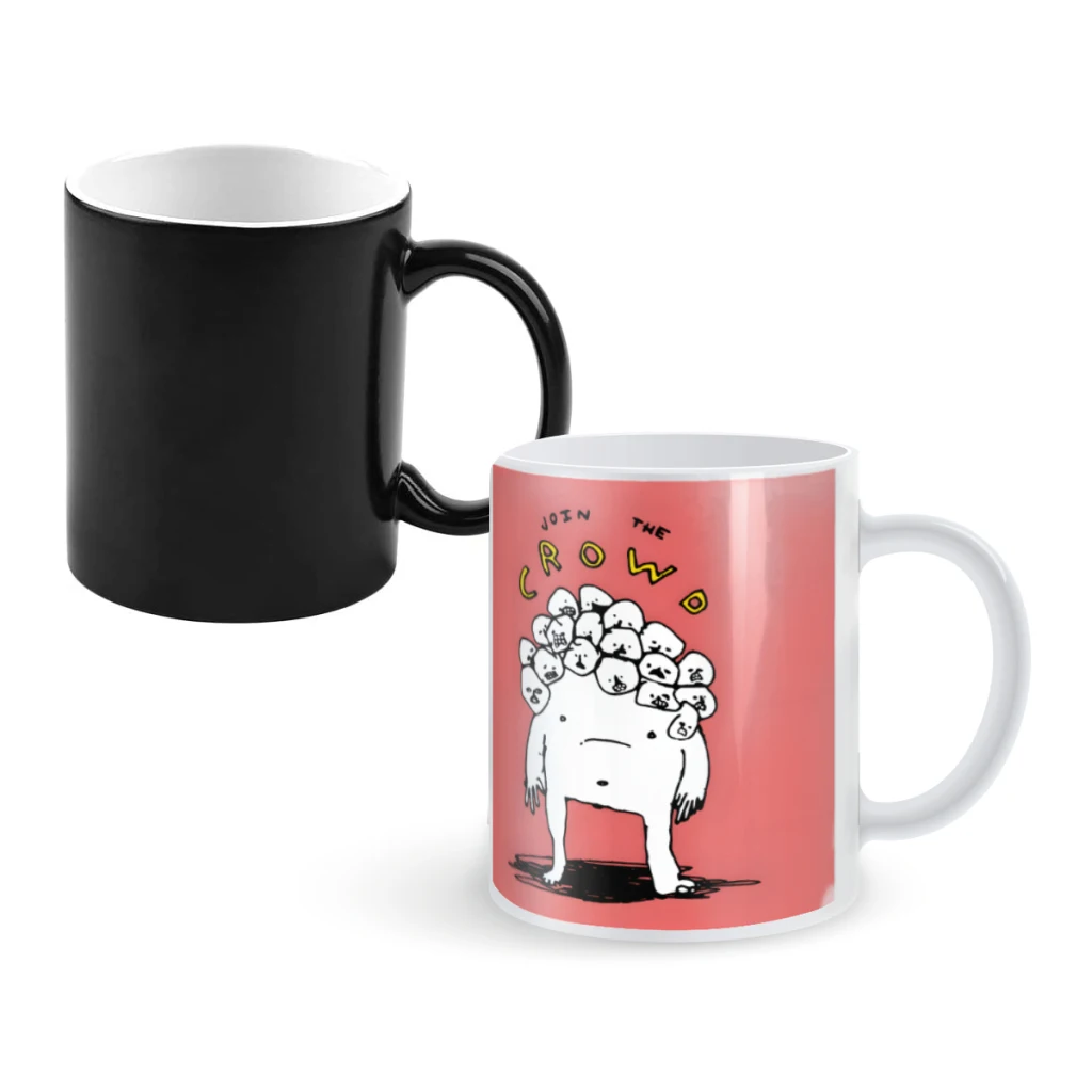 

Join the CrowdCoffee Mugs And Mug Creative Color Change Tea Cup Ceramic Milk Cups Novelty Gifts