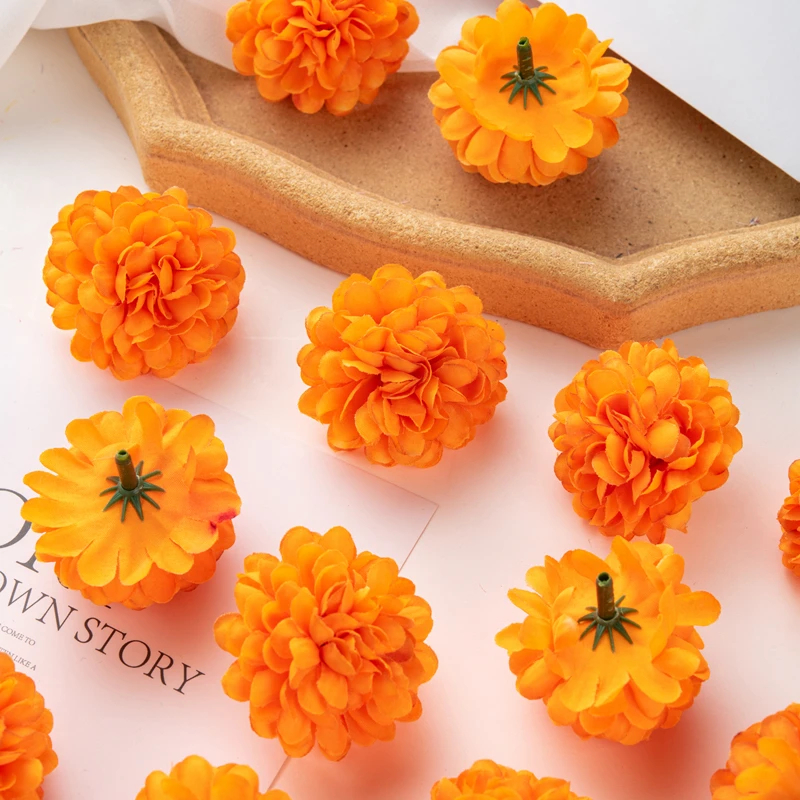 100 Stück Künstliche Hortensien Großhandel Braut Hochzeit Heim Büro Party DIY Geschenk Requisiten Dekoration Seiden-Scrapbook-Pflanzen – Detail 6