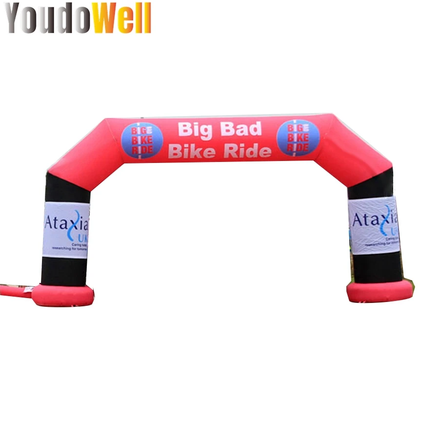 Event Starting Line Inflatable Bicycle Arch | Durable and Eye-Catching Design