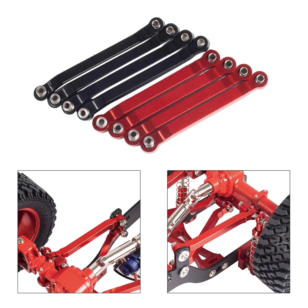 

Aluminum Chassis Pull Rods Suspension Link Mount for RC Car 1/12 MN D90 D91 MN40 MN45 MN96 MN99 MN99s 1/16 WPL C14 C24 Upgrade