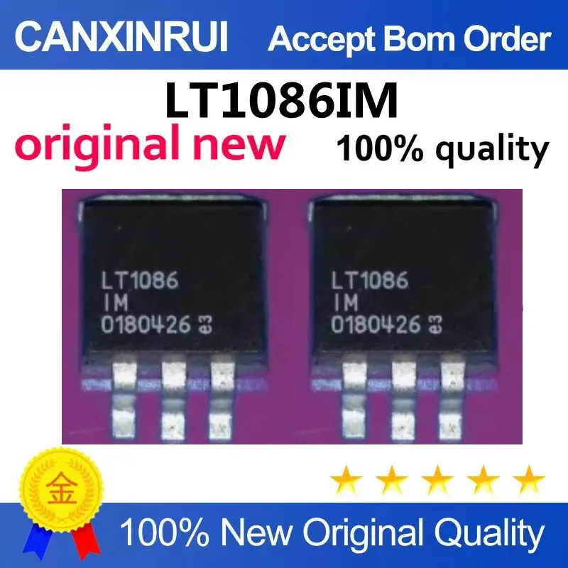 

LT1086IM brand new original genuine, quality assured.