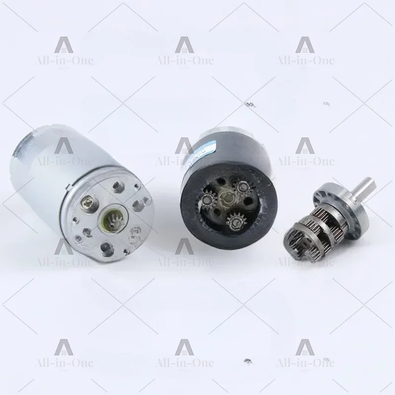Planetary Gear DC Geared Motor 12v24v Motor 36mm555 Micro Low Speed Motor