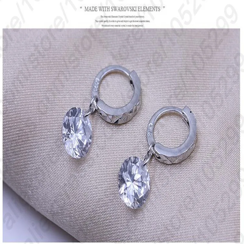 Fashion Accessories Custom Wholesale Fashional Earring For Women 925 Sterling Silver Jewelry Cubic Zirconia CZ Earings